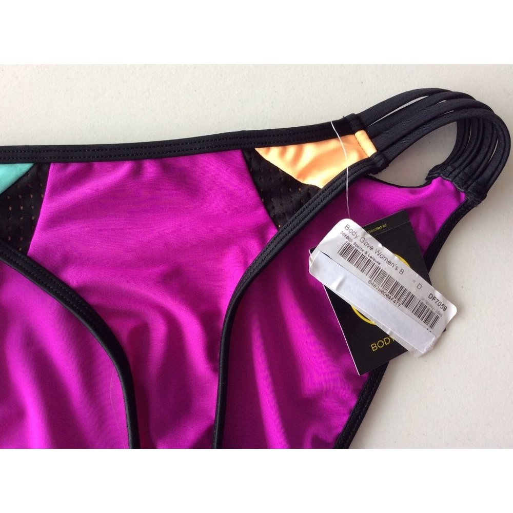 NWT, Body Glove, Size XS, Bikini Bottoms. Great Color Combination. - Picture 4 of 7